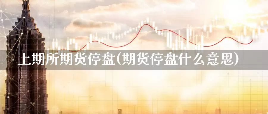 上期所期货停盘(期货停盘什么意思)_https://www.shfengdie.com_恒指期货_第1张