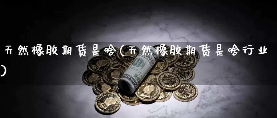 天然橡胶期货是啥(天然橡胶期货是啥行业)_https://www.shfengdie.com_黄金期货_第1张